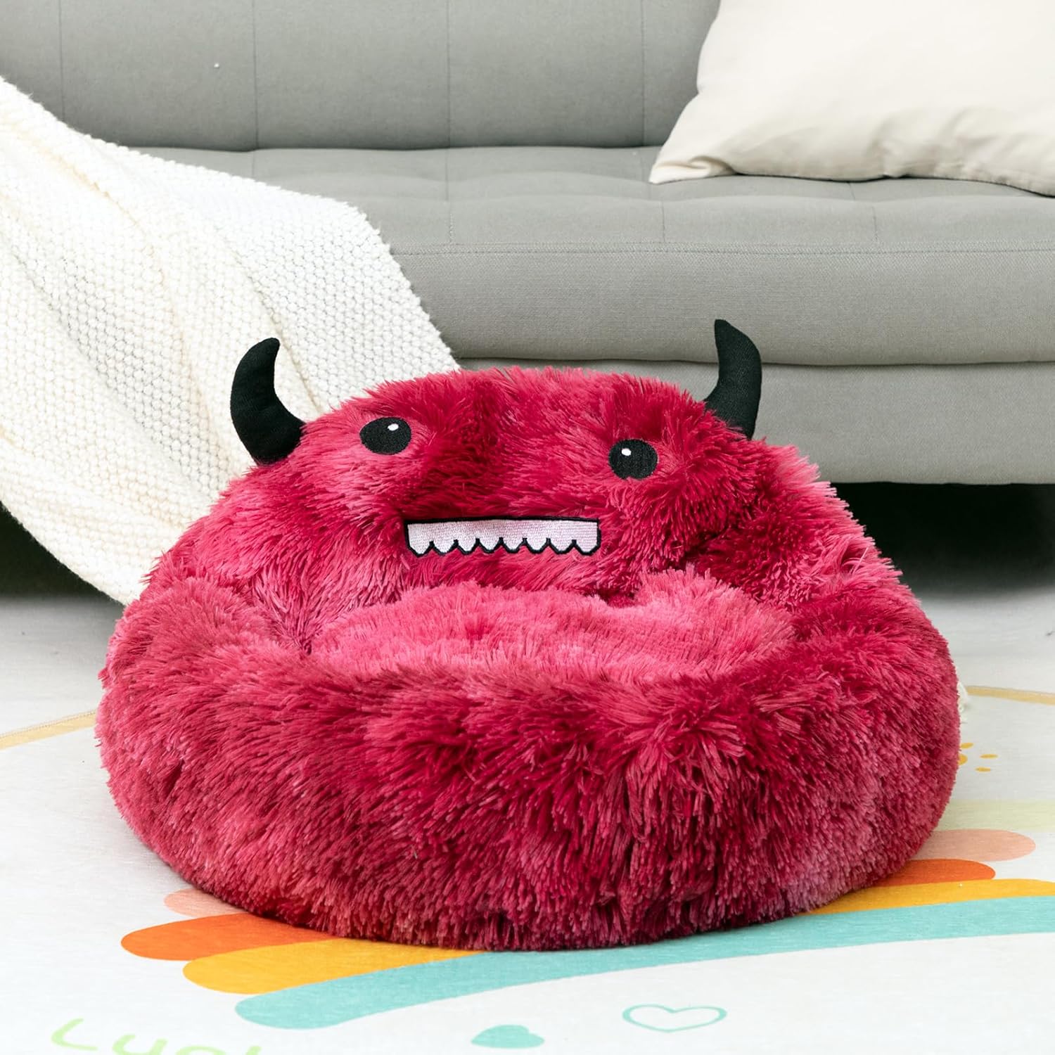 Cama donut autocalentable