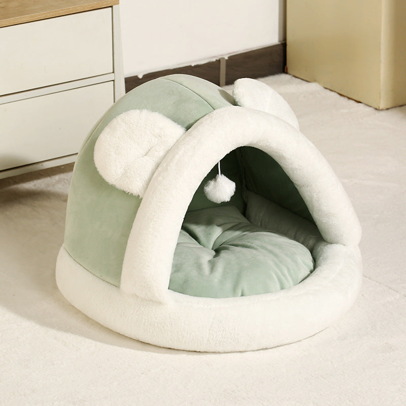 Cama iglú autocalentable