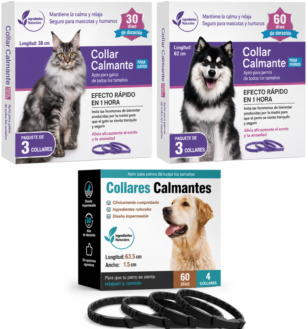 Collar aromático relajante (pack)