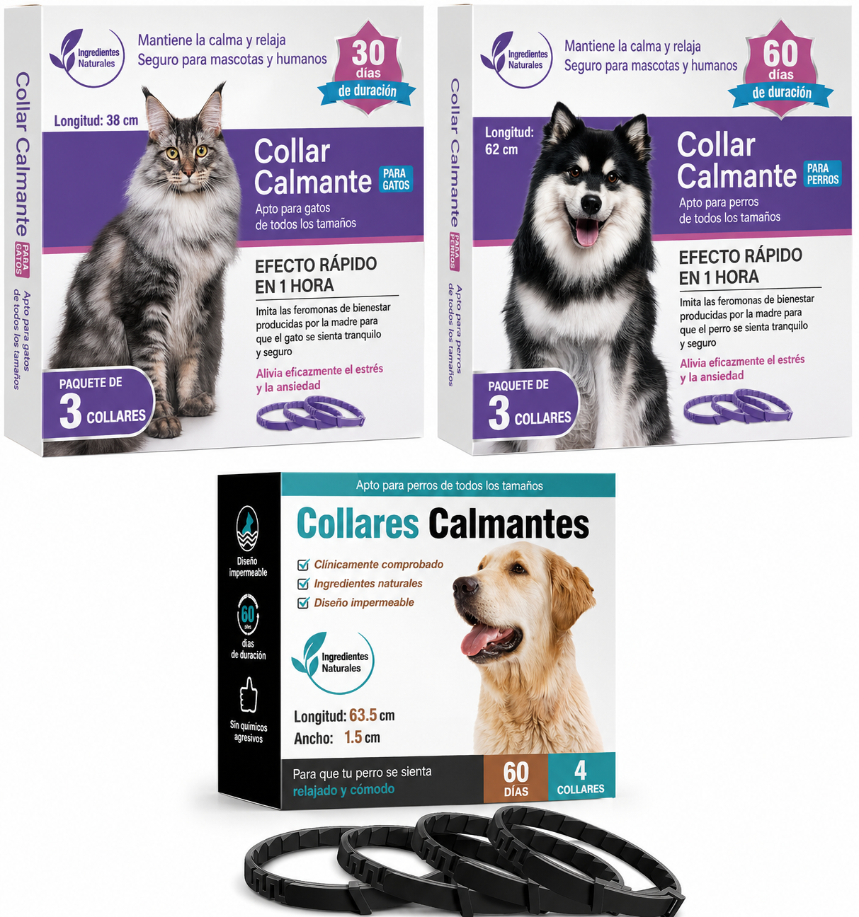 Collar aromático relajante (pack)